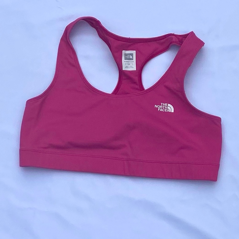 Pink The North Face Sports Bra